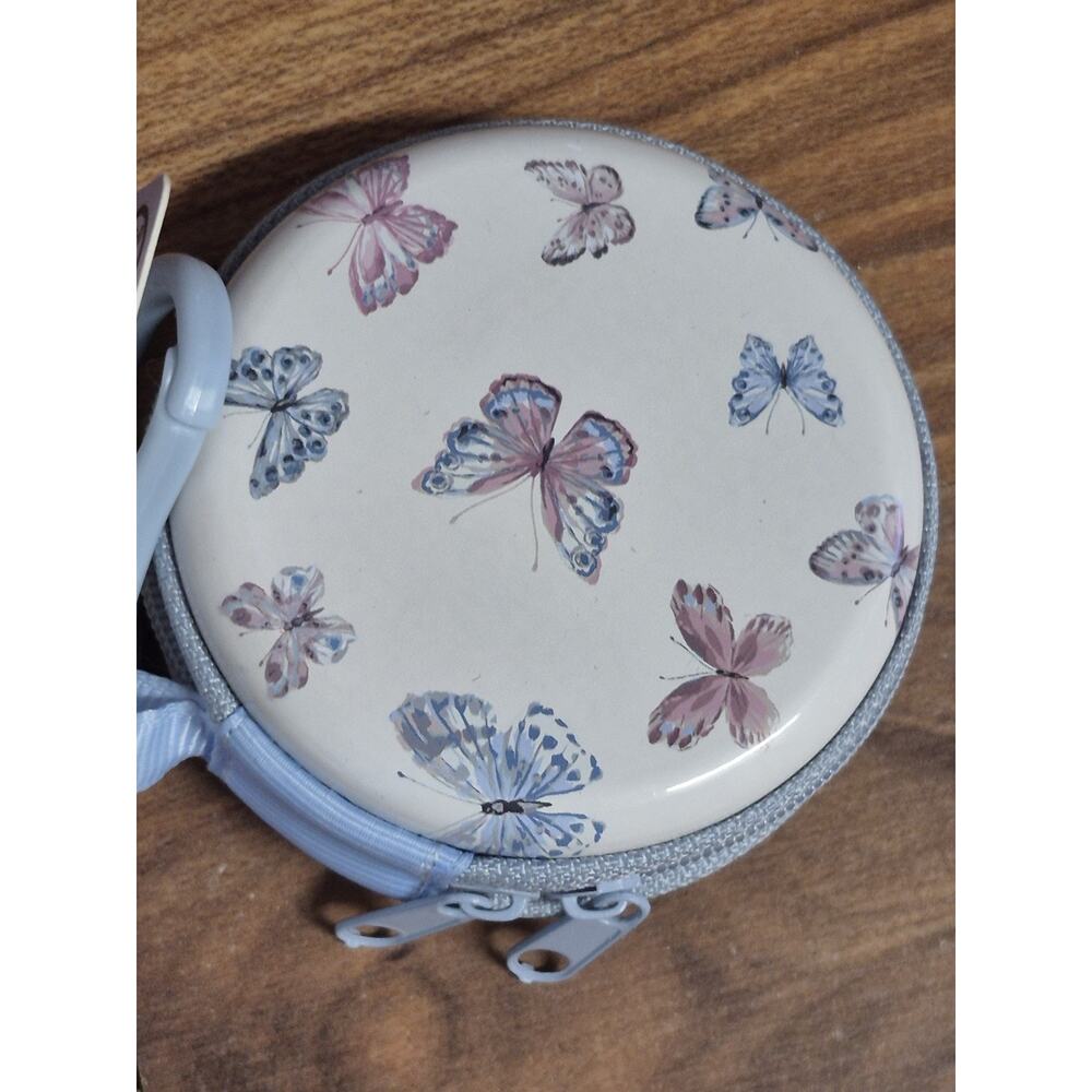 Mackenzie Childs MC x Goody Butterfly Toile Purse Charm Elastic 15 CT New BB - Picture 3 of 4